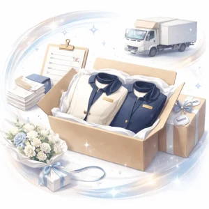 オーダーユニフォームの納品